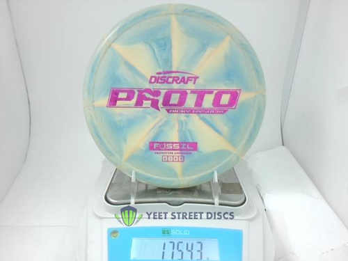 Ricky Wysocki Proto CT Grip Swirl Fossil - Discraft 175.43g