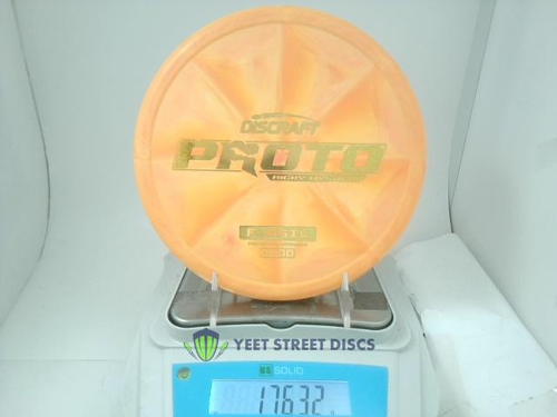 Ricky Wysocki Proto CT Grip Swirl Fossil - Discraft 176.32g