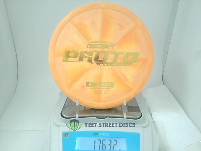Ricky Wysocki Proto CT Grip Swirl Fossil - Discraft 176.32g