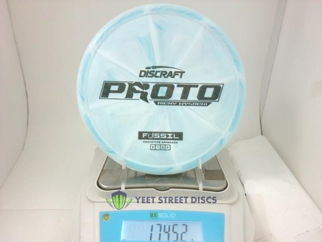 Ricky Wysocki Proto CT Grip Swirl Fossil - Discraft 174.52g