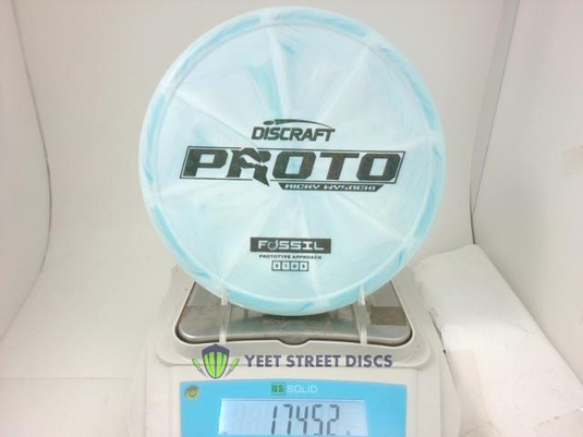 Ricky Wysocki Proto CT Grip Swirl Fossil - Discraft 174.52g