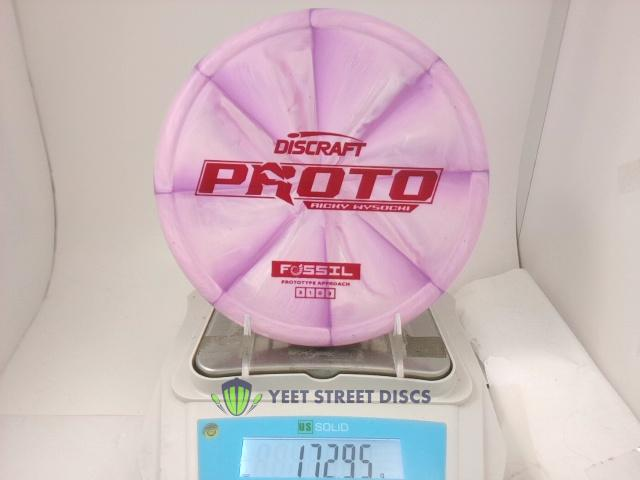 Ricky Wysocki Proto CT Grip Swirl Fossil - Discraft 172.95g