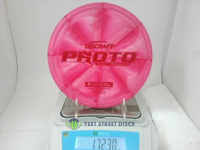 Ricky Wysocki Proto CT Grip Swirl Fossil - Discraft 172.3g