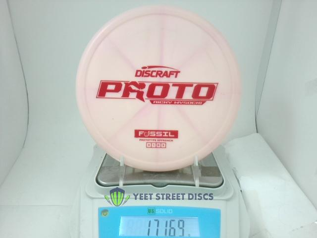 Ricky Wysocki Proto CT Grip Swirl Fossil - Discraft 171.69g
