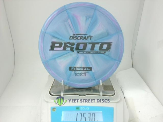 Ricky Wysocki Proto  CT Grip Swirl Fossil - Discraft 175.3g