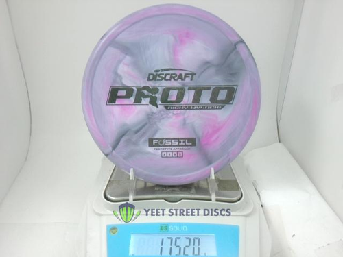 Ricky Wysocki Proto  CT Grip Swirl Fossil - Discraft 175.2g