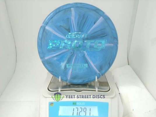 Ricky Wysocki Proto CT Grip Swirl Fossil - Discraft 172.91g