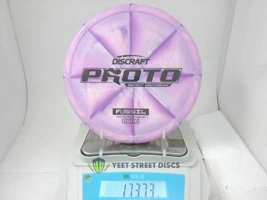 Ricky Wysocki Proto CT Grip Swirl Fossil - Discraft 173.73g