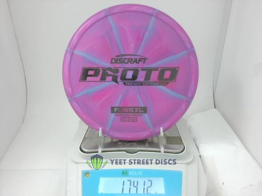 Ricky Wysocki Proto CT Grip Swirl Fossil - Discraft 174.12g