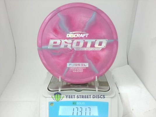Ricky Wysocki Proto CT Grip Swirl Fossil - Discraft 173.17g