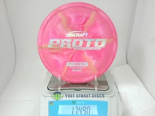 Ricky Wysocki Proto CT Grip Swirl Fossil - Discraft 174.9g