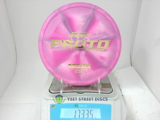 Ricky Wysocki Proto CT Grip Swirl Fossil - Discraft 173.35g