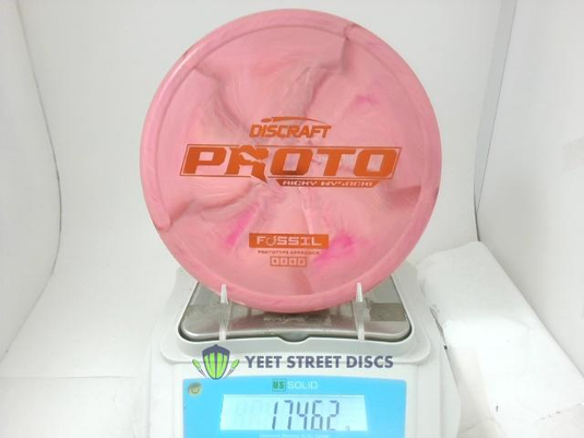 Ricky Wysocki Proto CT Grip Swirl Fossil - Discraft 174.62g