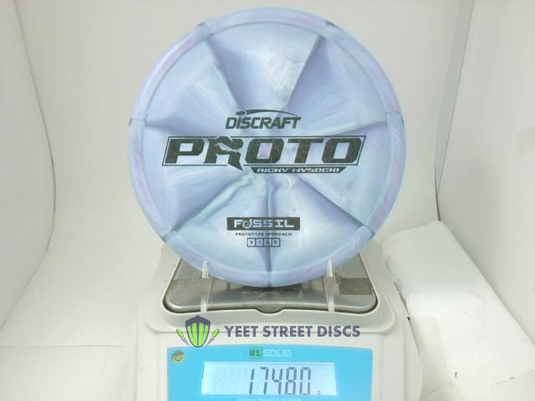 Ricky Wysocki Proto CT Grip Swirl Fossil - Discraft 174.8g