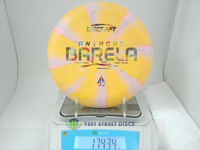 Anthony Barela CT Swirl Focus - Discraft 174.34g