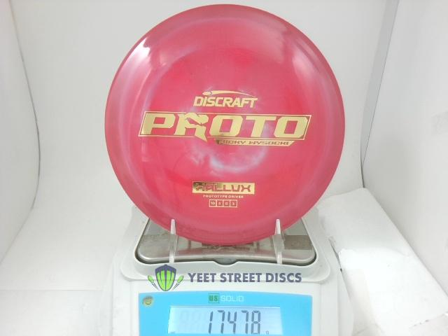 Ricky Wysocki Proto Tour ESP Swirl Hallux - Discraft 174.78g