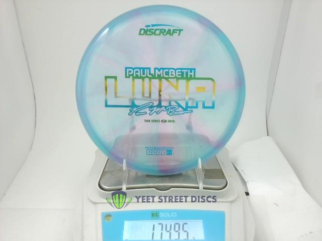 Paul McBeth 2025 Tour Series Z Tour Swirl Luna - Discraft 174.95g