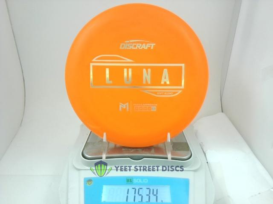 Paul McBeth Putter Line Soft Luna - Discraft 175.34g