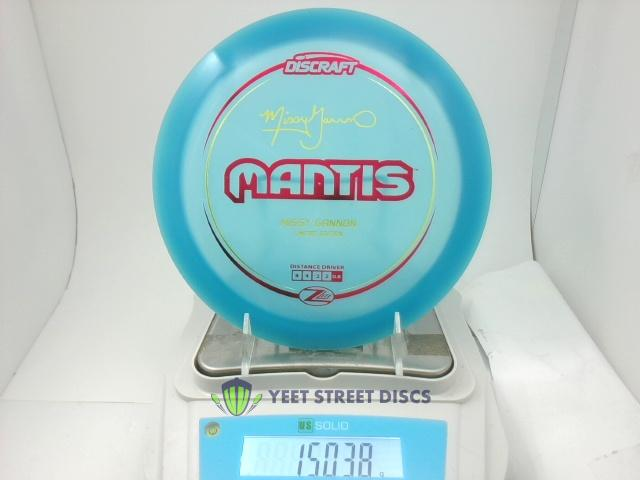 Missy Gannon Z Lite Mantis - Discraft 150.38g