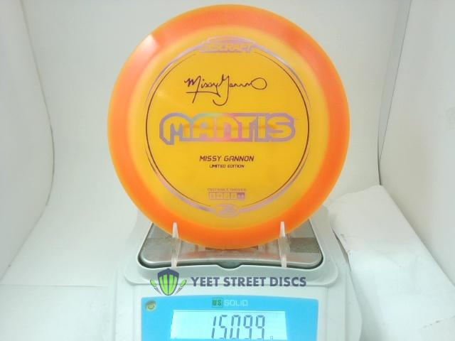 Missy Gannon Z Lite Mantis - Discraft 150.99g