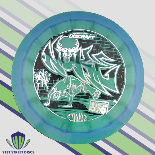 USED Ink on Flight Plate (7.5/10) Tour ESP Swirl Nuke - Discraft 168.08g