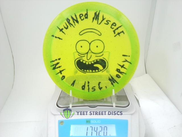 Sick Discs Rick and Morty CryZtal Sparkle Raptor - Discraft 174.2g