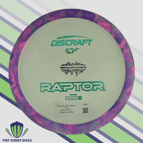 Load image into Gallery viewer, Reidiculous Concepts  ESP Raptor - Discraft 175.85g
