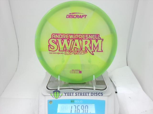Andrew Presnell 2025 Tour Series Z Tour Swirl Swarm - Discraft 176.9g
