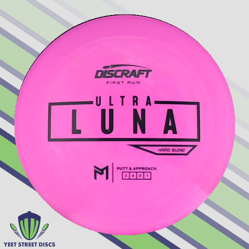 First Run Putter Line Hard UltraLuna - Discraft 172.04g