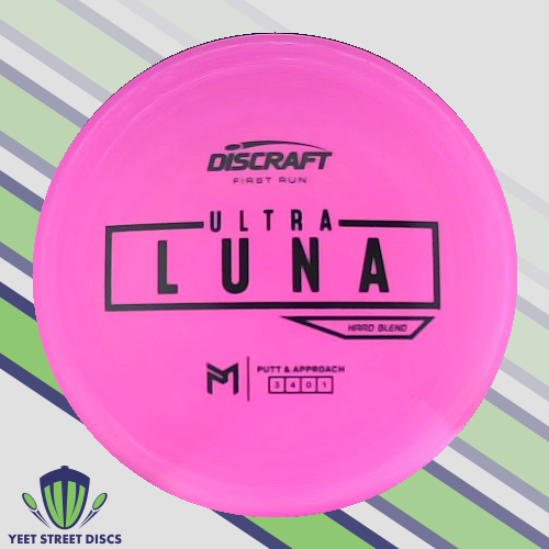 First Run Putter Line Hard UltraLuna - Discraft 171.98g