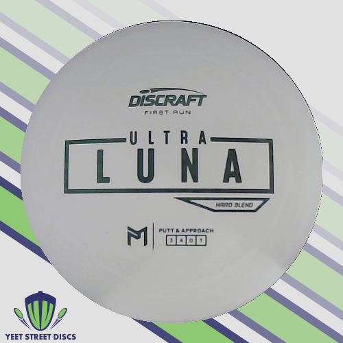First Run Putter Line Hard UltraLuna - Discraft 173.21g