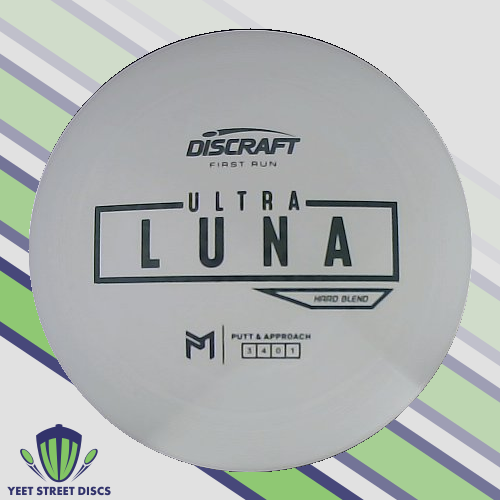 First Run Putter Line Hard UltraLuna - Discraft 173.40g
