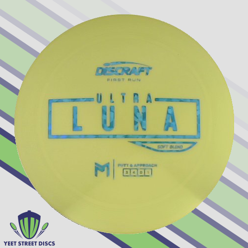 First Run Putter Line Soft UltraLuna - Discraft 172.89g