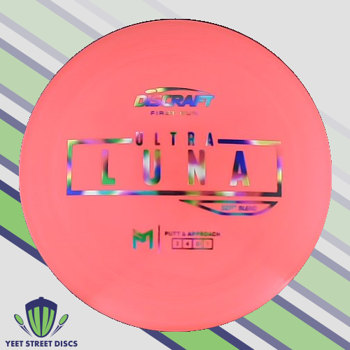 First Run Putter Line Soft UltraLuna - Discraft 175.28g