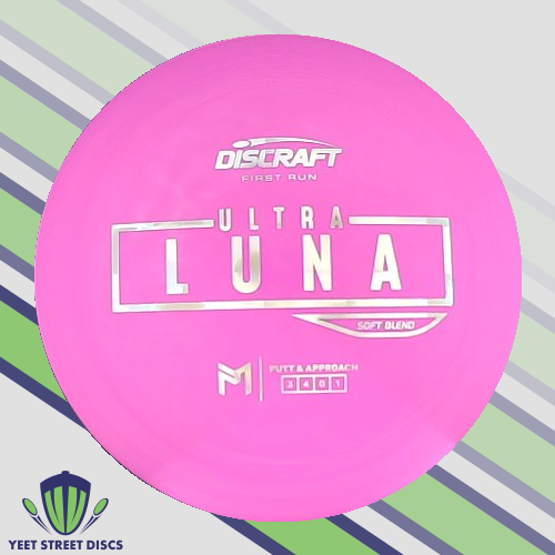 First Run Putter Line Soft UltraLuna - Discraft 167.60g