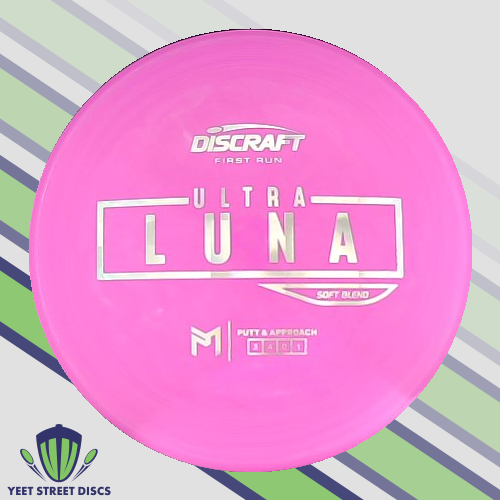 First Run Putter Line Soft UltraLuna - Discraft 167.82g