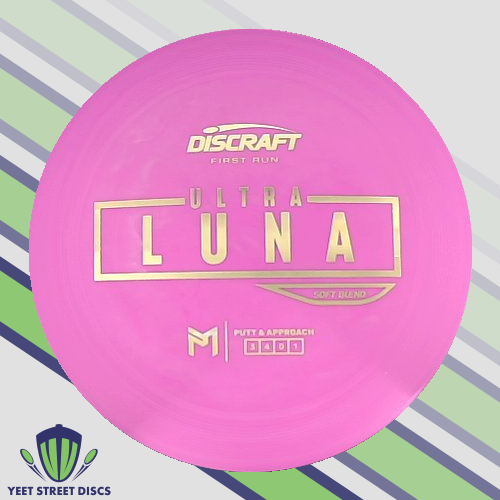 First Run Putter Line Soft UltraLuna - Discraft 173.88g