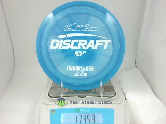 Paul McBeth Tour ESP Swirl Undertaker - Discraft 173.58g