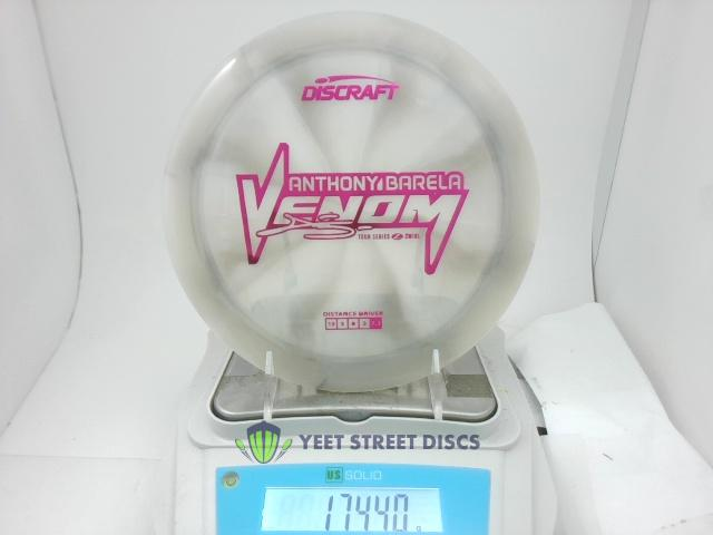 Anthony Barela 2025 Tour Series Z Tour Swirl Venom (retooled) - Discraft 174.4g