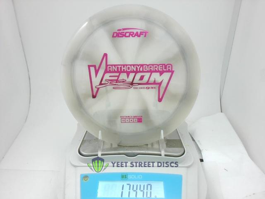 Anthony Barela 2025 Tour Series Z Tour Swirl Venom (retooled) - Discraft 174.4g