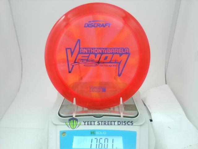 Anthony Barela 2025 Tour Series Z Tour Swirl Venom (retooled) - Discraft 176.01g