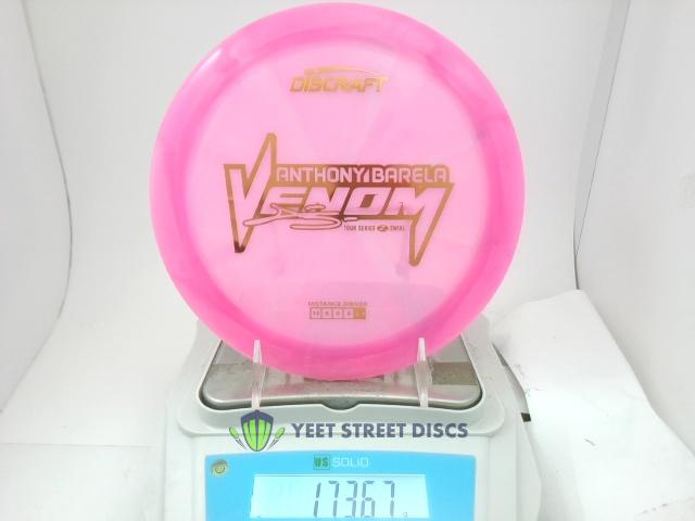 Anthony Barela 2025 Tour Series Z Tour Swirl Venom (retooled) - Discraft 173.67g