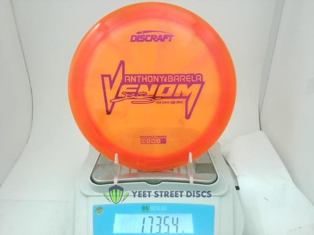 Anthony Barela 2025 Tour Series Z Tour Swirl Venom (retooled) - Discraft 173.54g