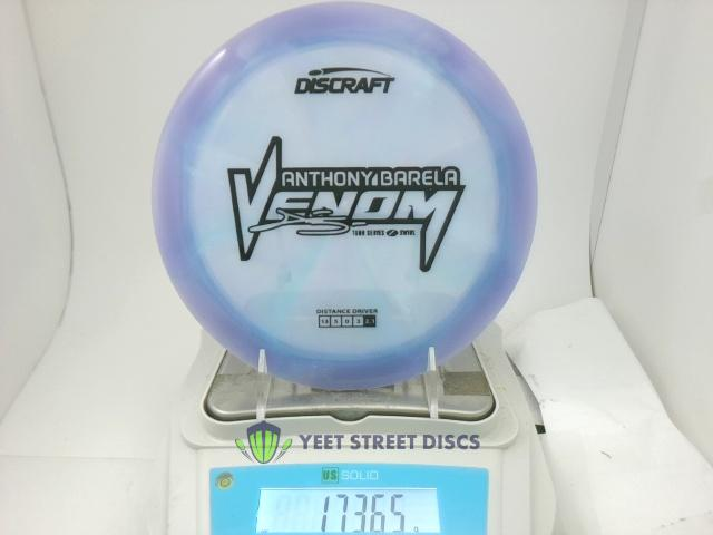 Anthony Barela 2025 Tour Series Z Tour Swirl Venom (retooled) - Discraft 173.65g