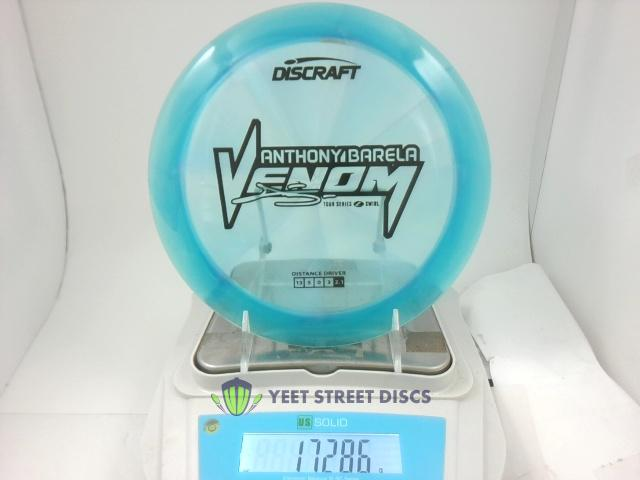 2025 Anthony Barela Tour Series Z Tour Swirl Venom (retooled) - Discraft 172.86g
