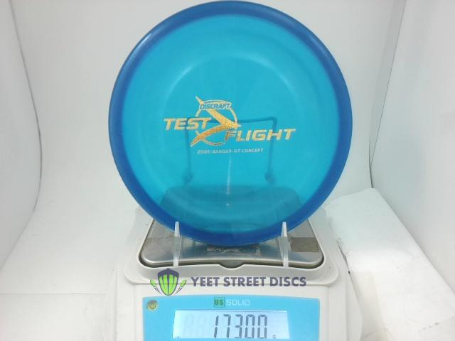 Test Flight Z Line Zone GT Banger Top - Discraft 173.0g