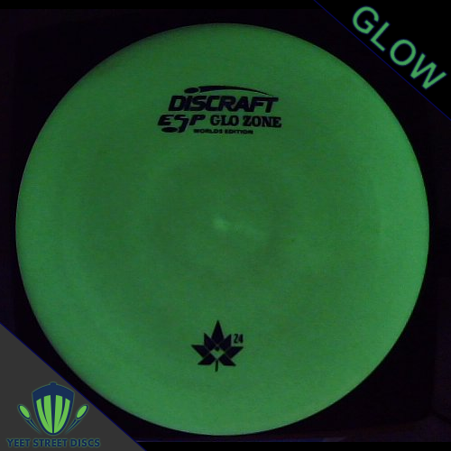 USED No Ink (9/10) 2024 Worlds Edition ESP Glo Zone - Discraft 176.61g