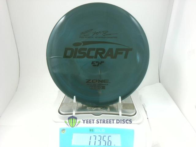 Paul McBeth 6X WC ESP Zone - Discraft 173.56g – Yeet Street Discs