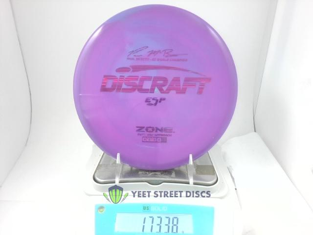 Paul McBeth 6X WC ESP Zone - Discraft 173.38g