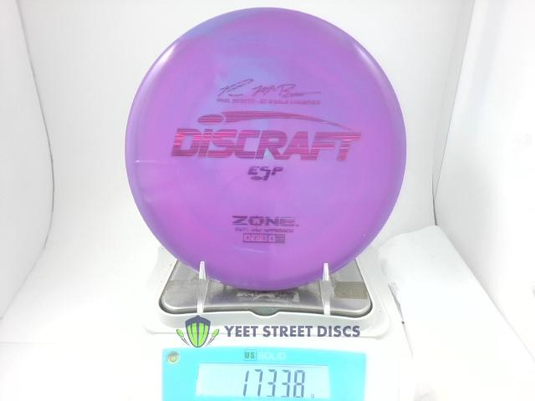 Paul McBeth 6X WC ESP Zone - Discraft 173.38g
